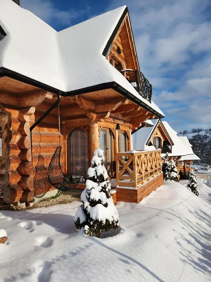 Alpesi faház Goralska Chatka 3 Highland Cottage - Jacuzzi, Sauna, Split Ac, Private Parking, Mountains View Zakopane