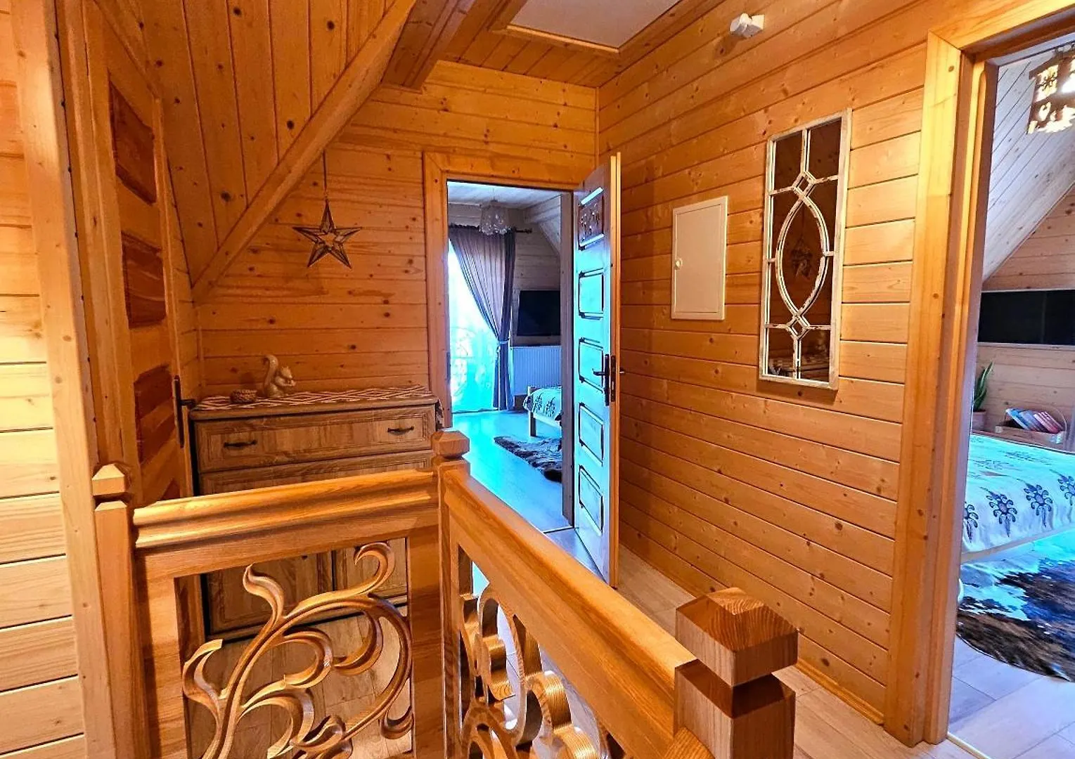 Alpesi faház Goralska Chatka 3 Highland Cottage - Jacuzzi, Sauna, Split Ac, Private Parking, Mountains View Zakopane Lengyelország