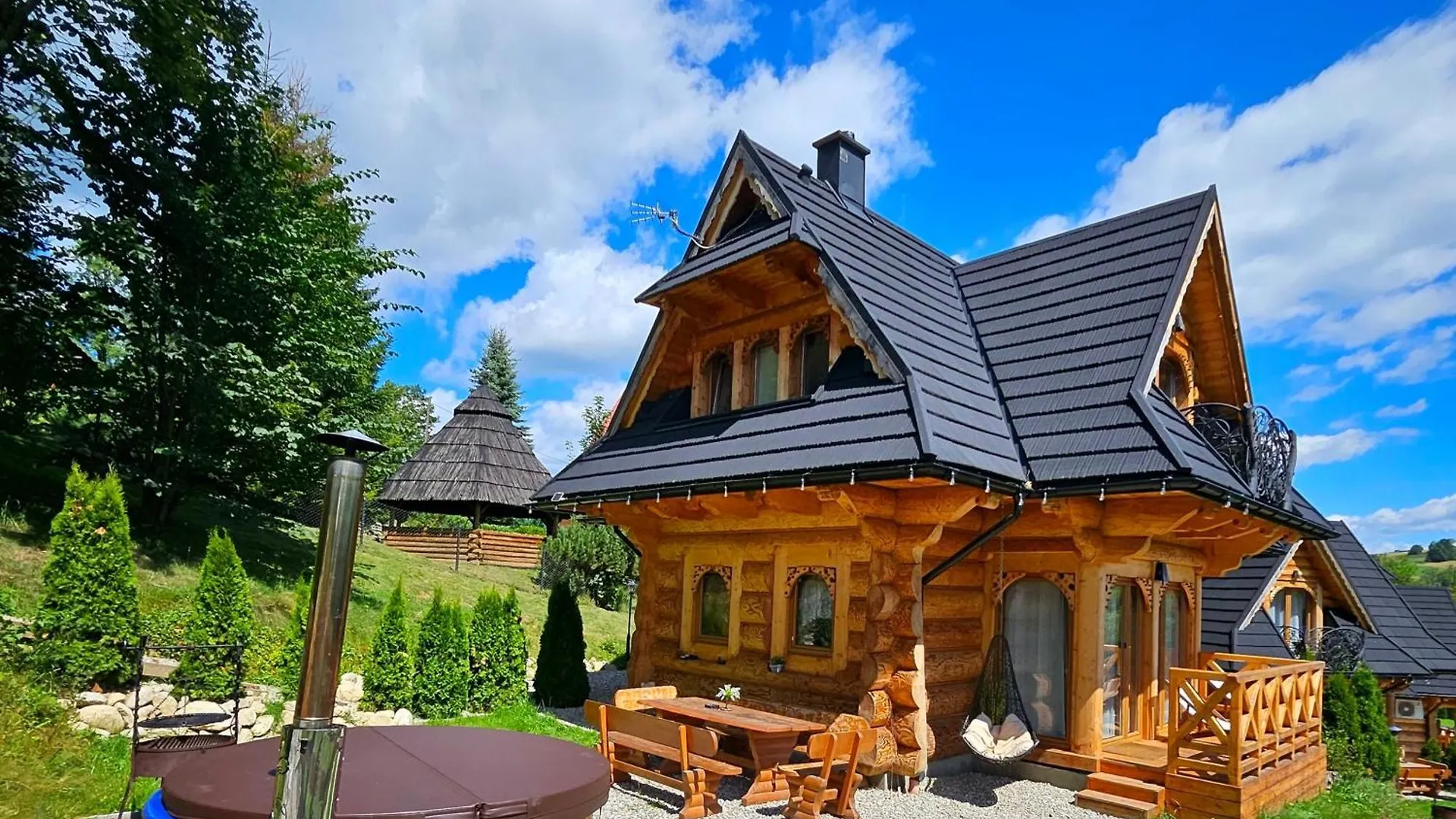 Goralska Chatka 3 Highland Cottage - Jacuzzi, Sauna, Split Ac, Private Parking, Mountains View Zakopane