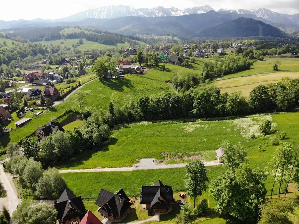 샬레 Goralska Chatka 3 Highland Cottage - Jacuzzi, Sauna, Split Ac, Private Parking, Mountains View 자코파네 폴란드