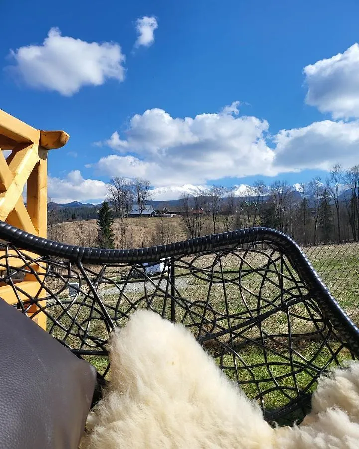 זקופאנה Goralska Chatka 3 Highland Cottage - Jacuzzi, Sauna, Split Ac, Private Parking, Mountains View בקתה