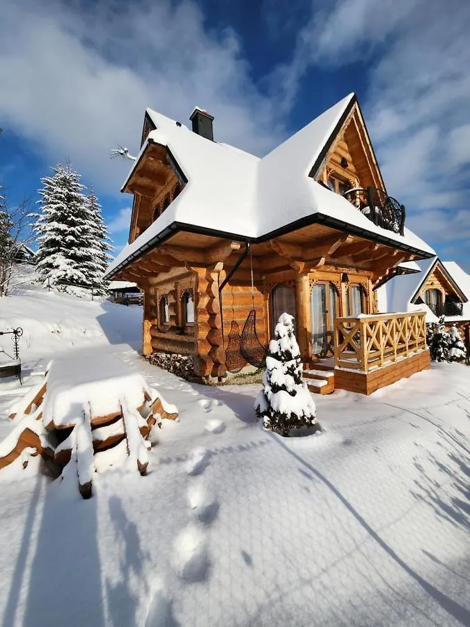 זקופאנה Goralska Chatka 3 Highland Cottage - Jacuzzi, Sauna, Split Ac, Private Parking, Mountains View בקתה