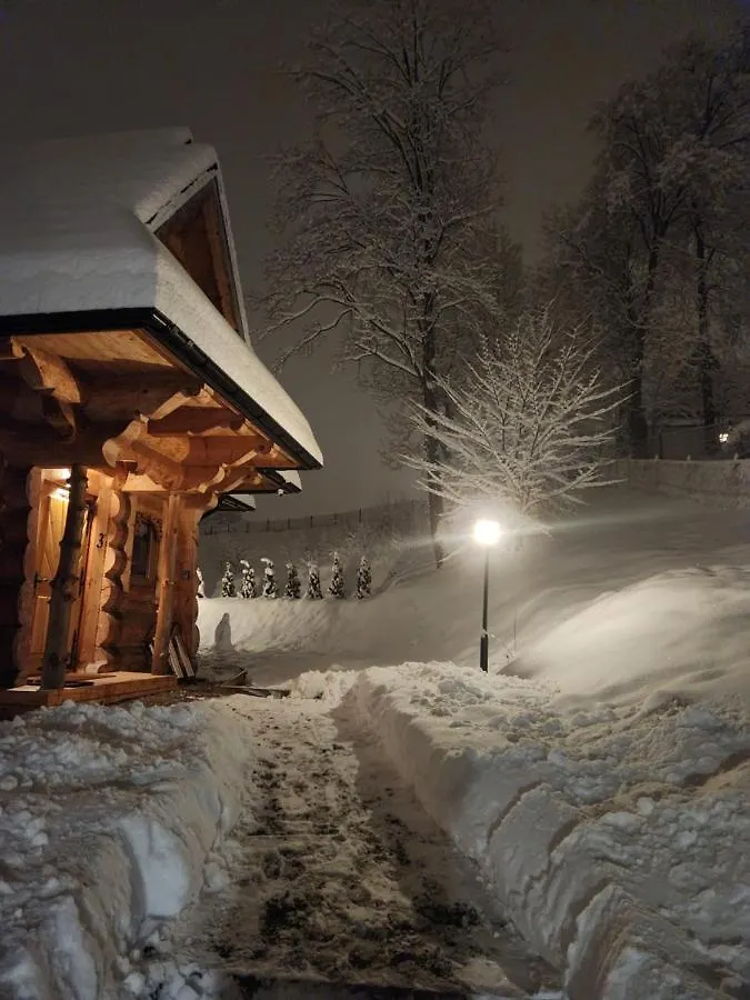 זקופאנה Goralska Chatka 3 Highland Cottage - Jacuzzi, Sauna, Split Ac, Private Parking, Mountains View פולין
