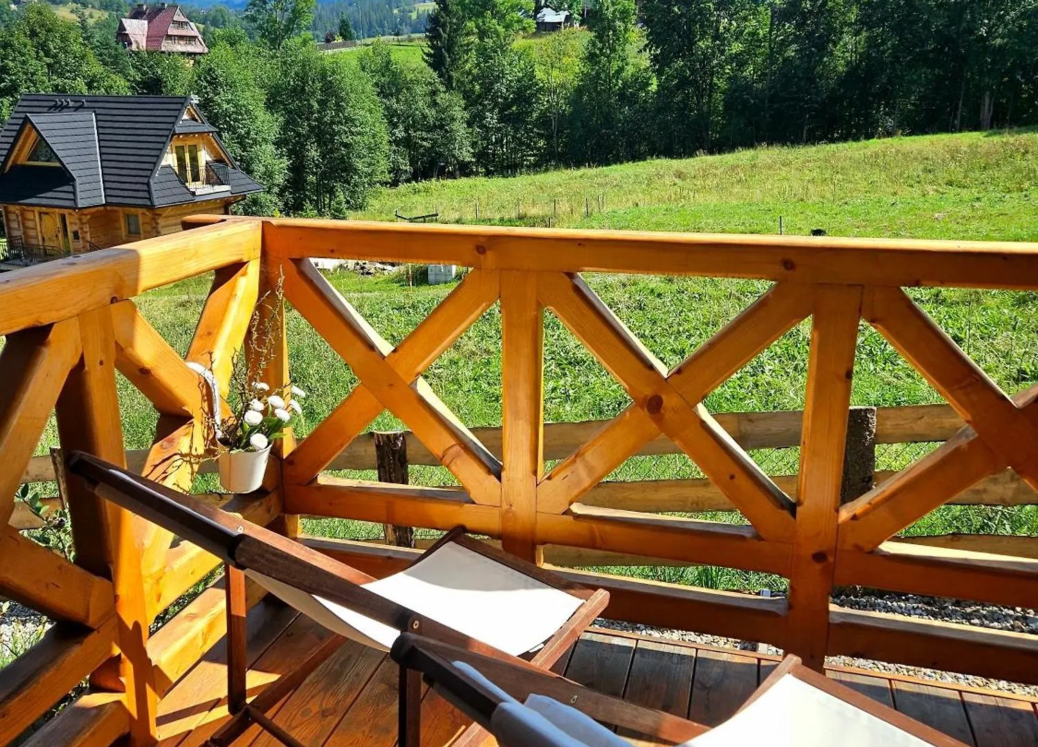 Chalet Goralska Chatka 3 Highland Cottage - Jacuzzi, Sauna, Split Ac, Private Parking, Mountains View Zakopane Poland