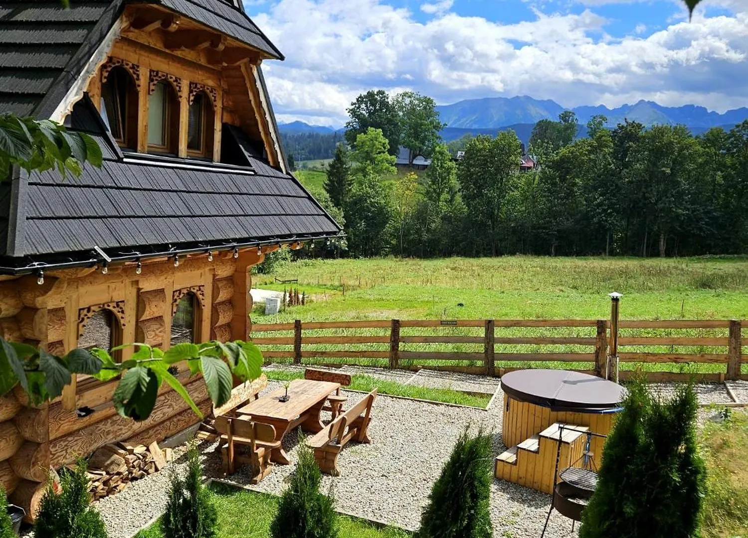 Goralska Chatka 3 Highland Cottage - Jacuzzi, Sauna, Split Ac, Private Parking, Mountains View Zakopane